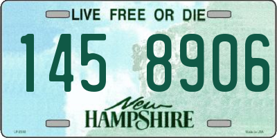 NH license plate 1458906