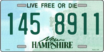 NH license plate 1458911