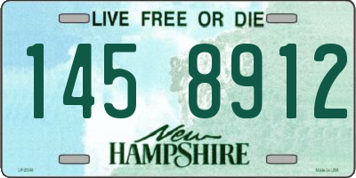 NH license plate 1458912