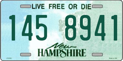 NH license plate 1458941