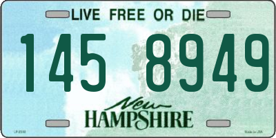 NH license plate 1458949