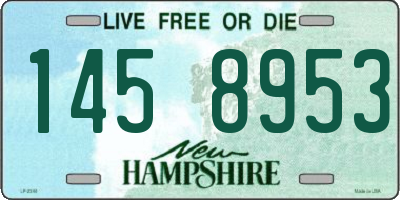 NH license plate 1458953