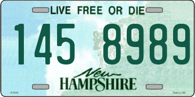 NH license plate 1458989