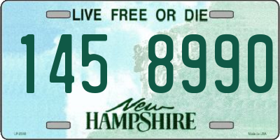NH license plate 1458990