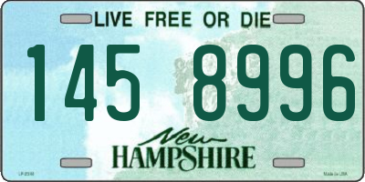 NH license plate 1458996