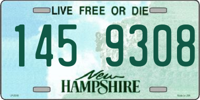 NH license plate 1459308
