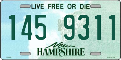 NH license plate 1459311