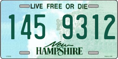 NH license plate 1459312