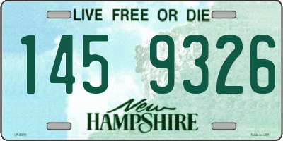 NH license plate 1459326