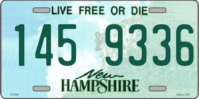 NH license plate 1459336