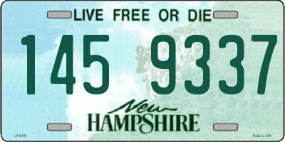 NH license plate 1459337