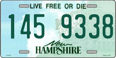 NH license plate 1459338