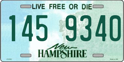 NH license plate 1459340