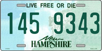 NH license plate 1459343