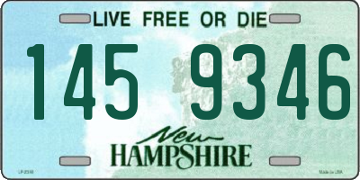NH license plate 1459346