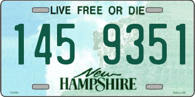 NH license plate 1459351