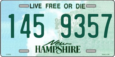 NH license plate 1459357