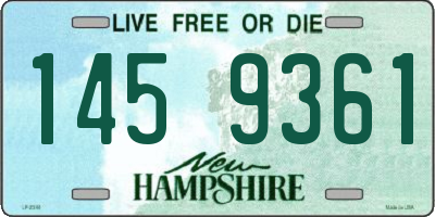 NH license plate 1459361