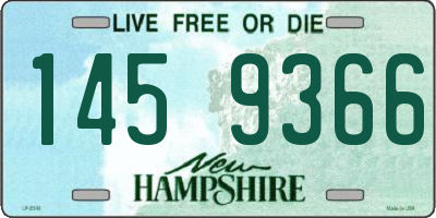 NH license plate 1459366