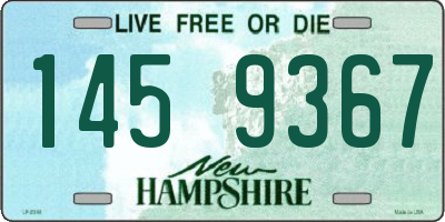 NH license plate 1459367