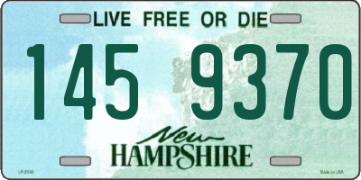 NH license plate 1459370
