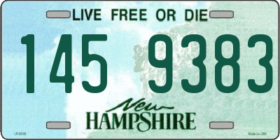 NH license plate 1459383