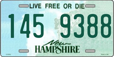NH license plate 1459388