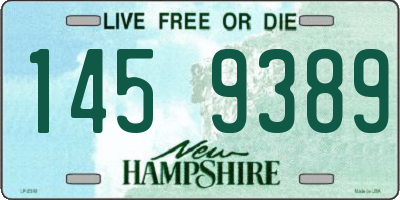 NH license plate 1459389