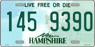 NH license plate 1459390