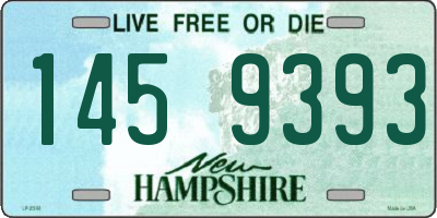 NH license plate 1459393