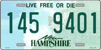 NH license plate 1459401