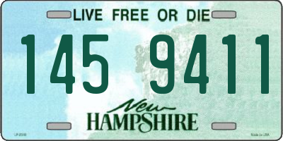 NH license plate 1459411