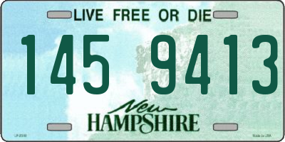 NH license plate 1459413
