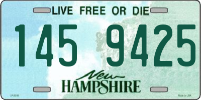 NH license plate 1459425