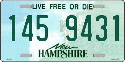NH license plate 1459431