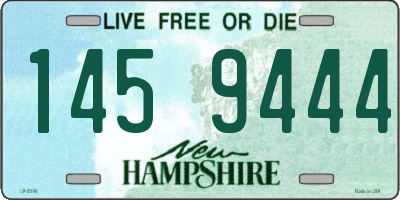 NH license plate 1459444