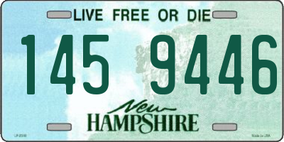 NH license plate 1459446