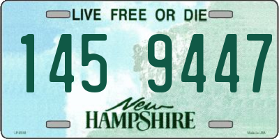 NH license plate 1459447