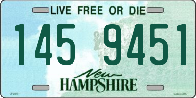 NH license plate 1459451