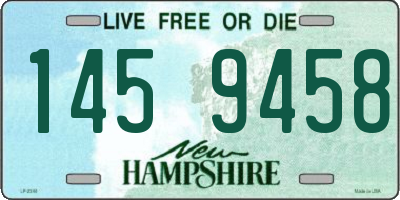 NH license plate 1459458