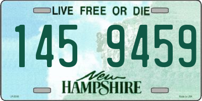 NH license plate 1459459