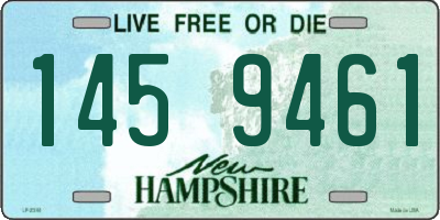 NH license plate 1459461