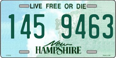 NH license plate 1459463