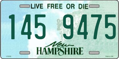 NH license plate 1459475