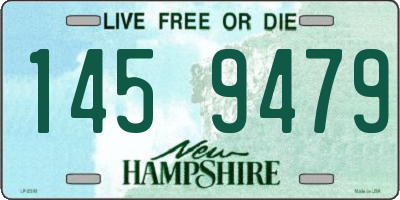 NH license plate 1459479