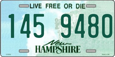 NH license plate 1459480