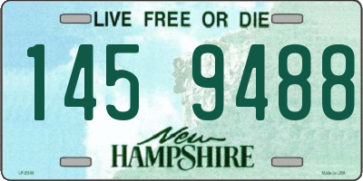 NH license plate 1459488