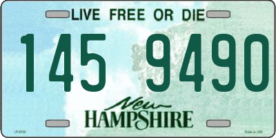 NH license plate 1459490
