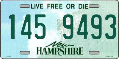 NH license plate 1459493