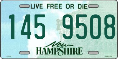 NH license plate 1459508